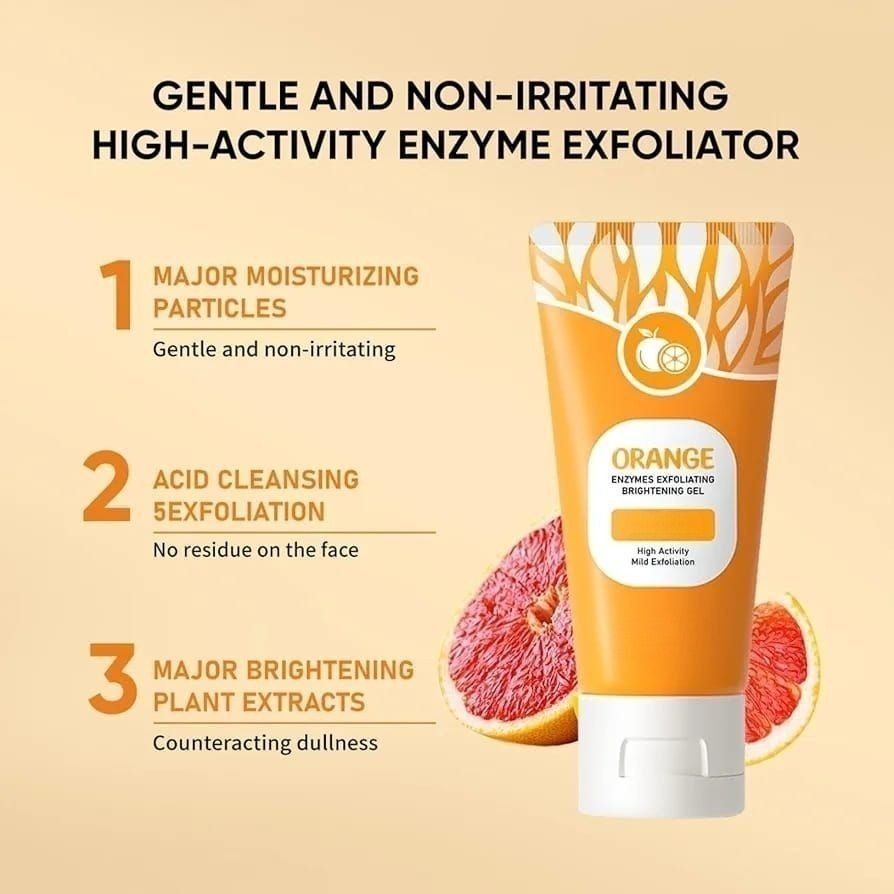 Orange Exfoliating Dead Skin Remover Gel