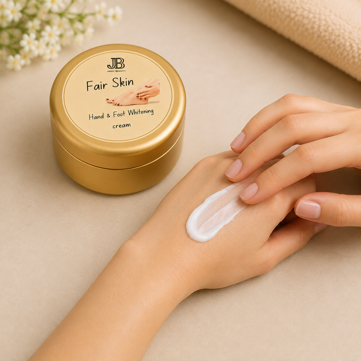 Fair skin whitening cream