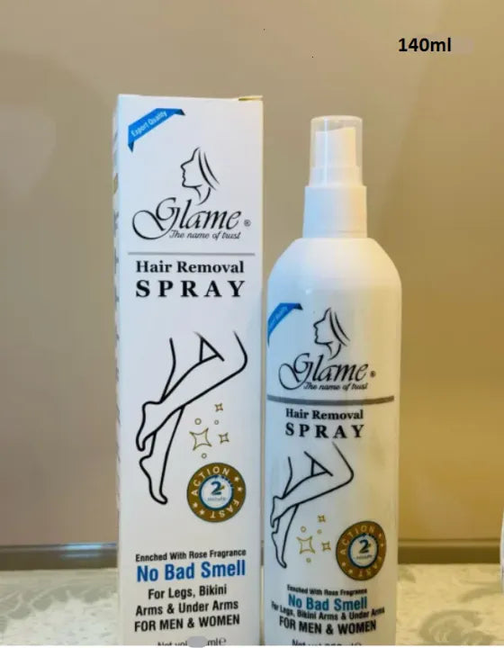 Glame Hair Removal Spray for Women & Men