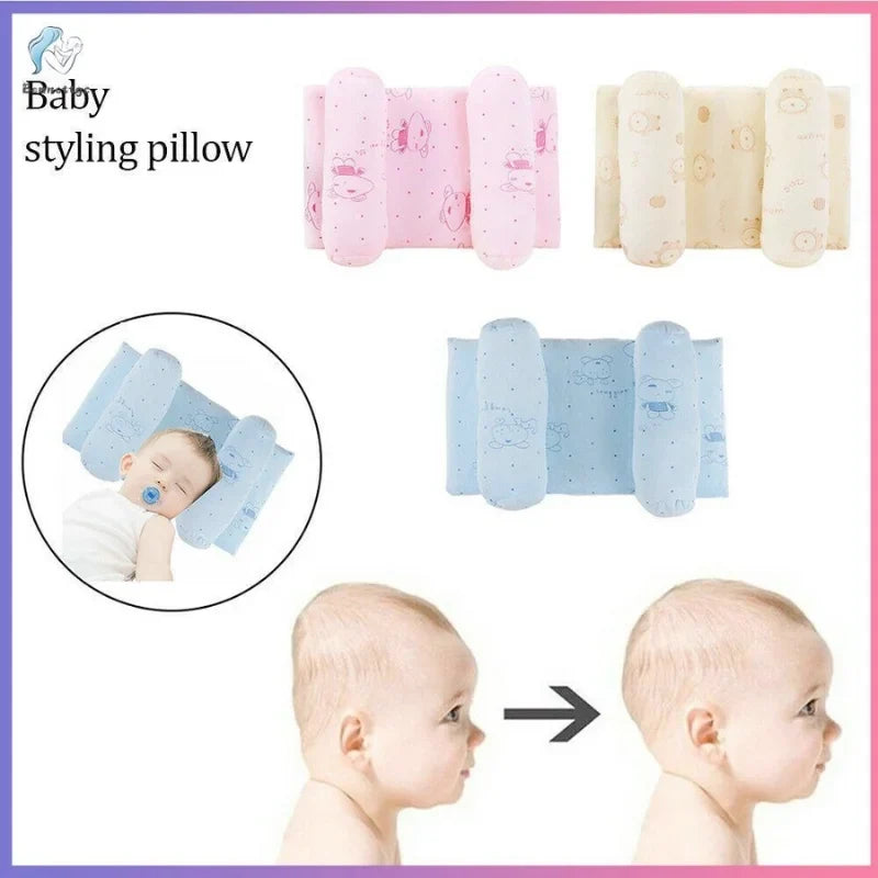 Soft Breathable Baby Pillow | Newborn Head Shaping Cushion