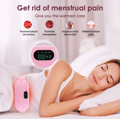 Heating Pad Women Period Pain Cramp Relief Belt