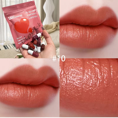 18 Colors Capsule Lipstick Set Matte