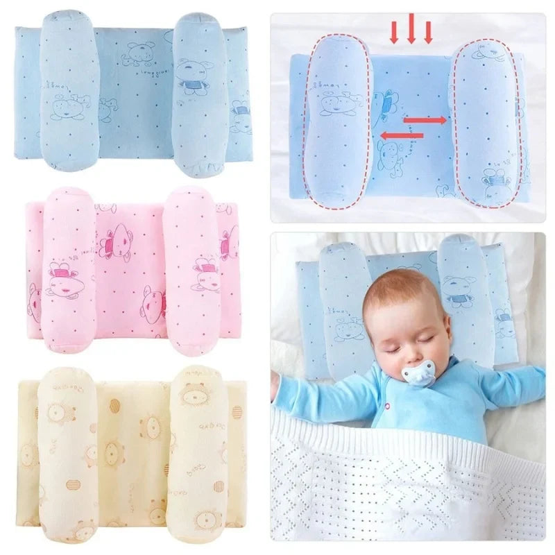 Soft Breathable Baby Pillow | Newborn Head Shaping Cushion